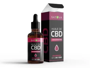 Huile 10% CBD Framboise