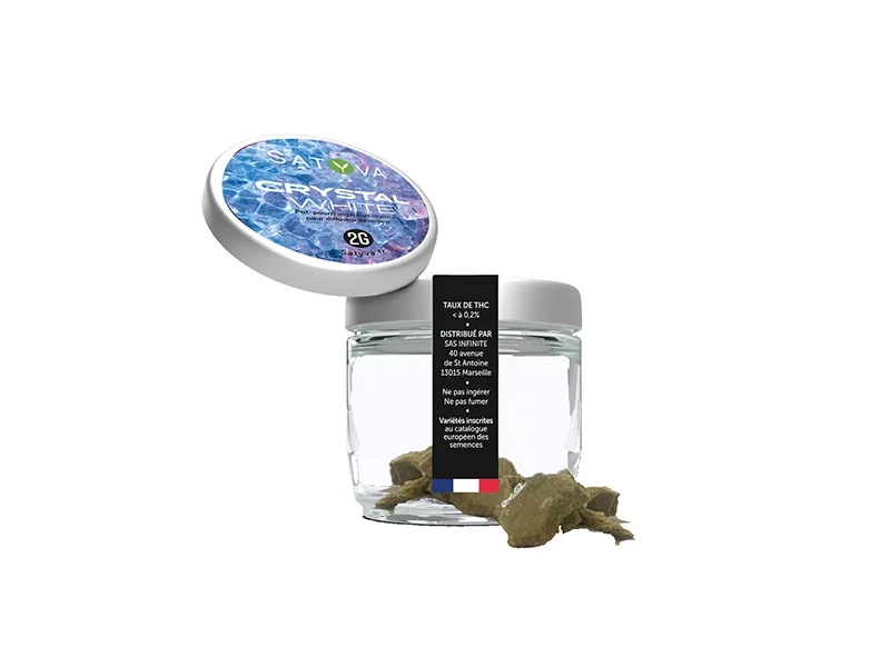 Crystal White - Résine CBD