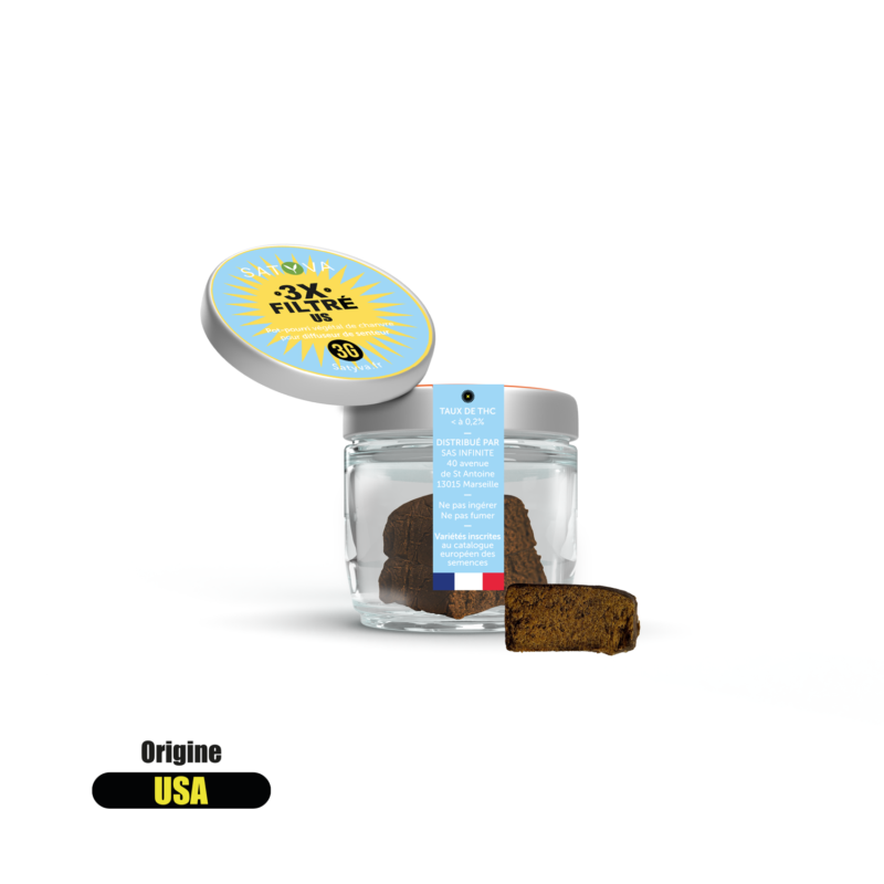 3X filtré US - Résine CBD – Image 2